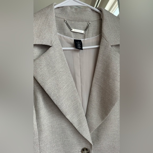 WHBM Sleeveless Wicker Tweed Trench size small - Picture 3 of 6